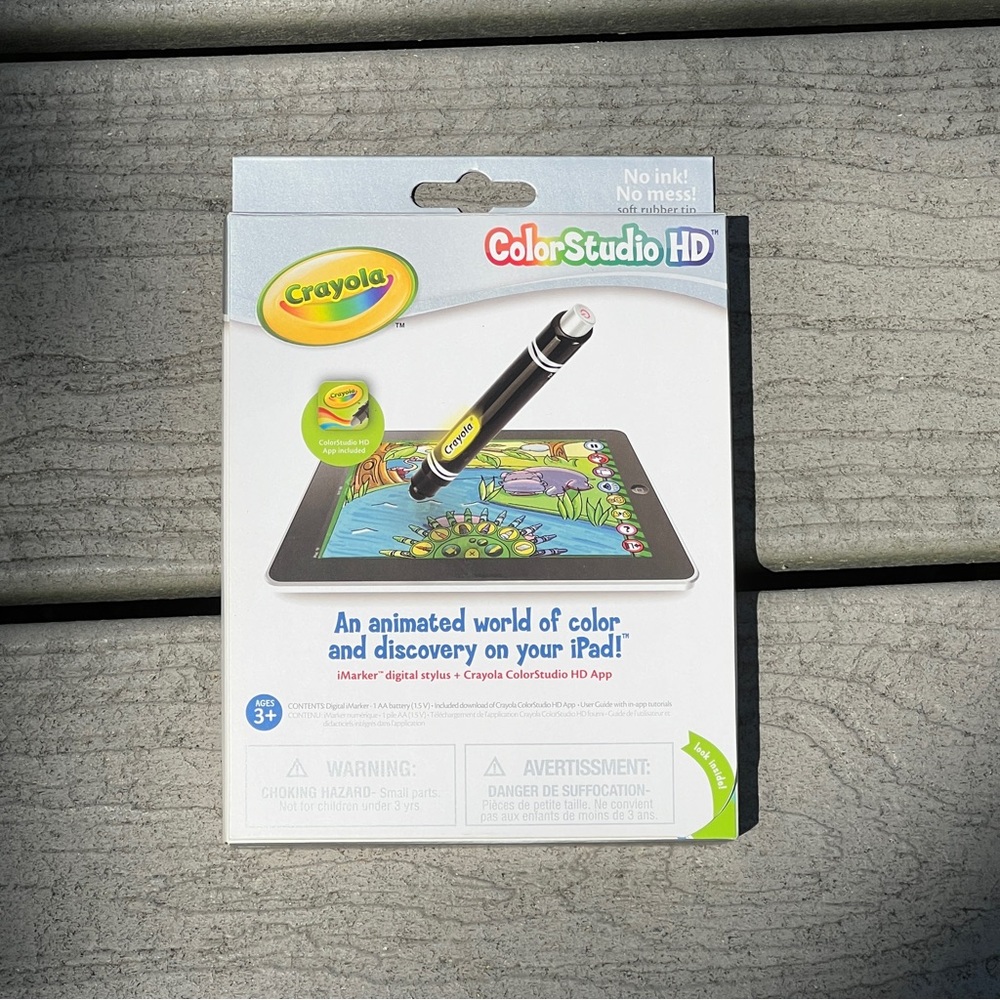 Crayola Color Studio HD. iMarker Digital Stylus and Crayola Color Studio HD App